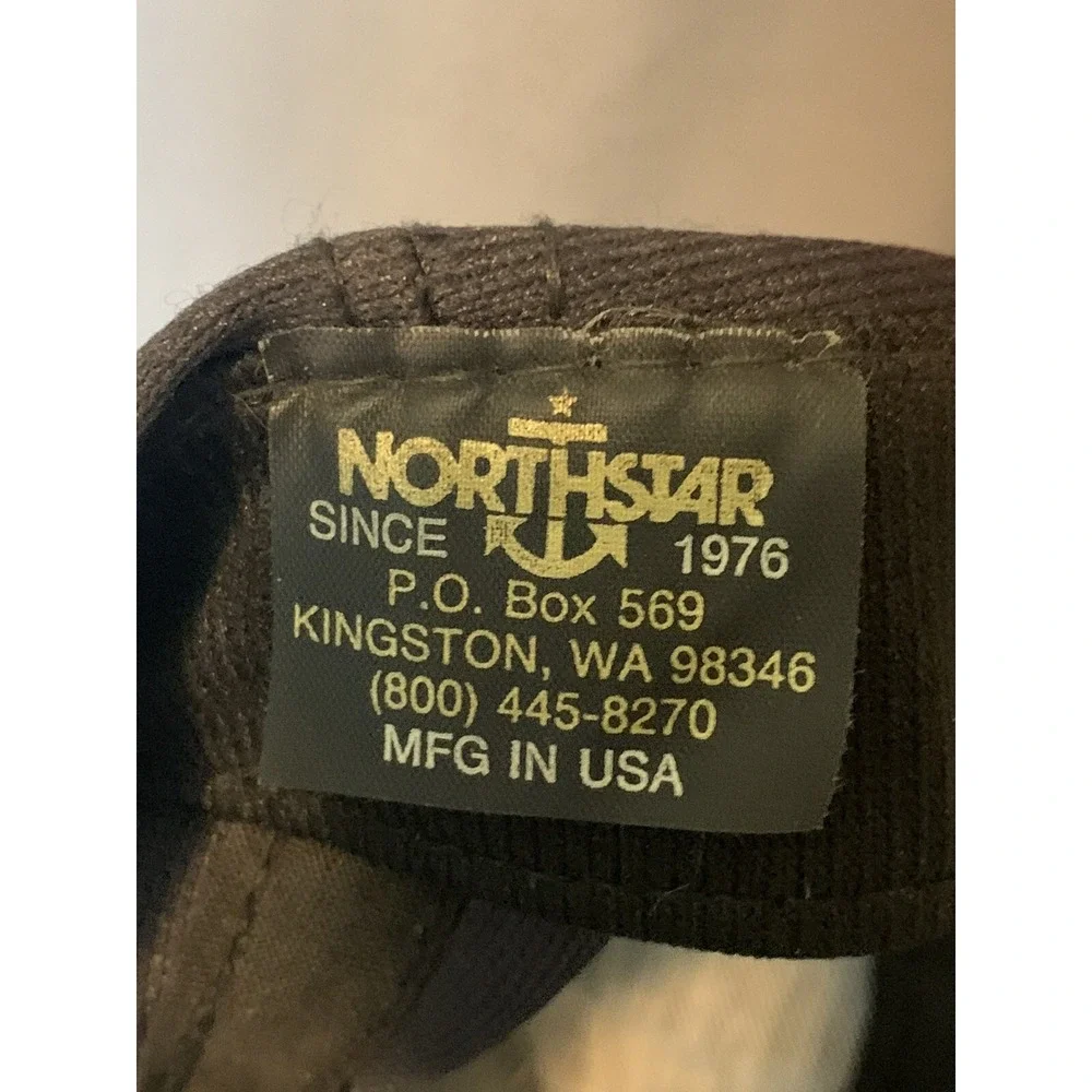 Vintage USS New Jersey BB-62 Snapback Hat‎ Made In USA United States Navy